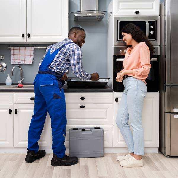 how long does it typically take to complete cooktop repair services in Burns NY